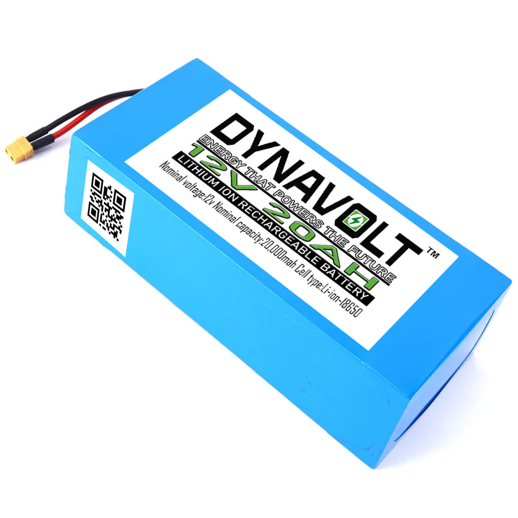12V 20Ah Lithium-Ion Rechargeable Battery for Solar Power ,UPS Backup ,Emergency Lighting ,Robotics ,Marine Electronics ,Fish Finder ,Camping Power