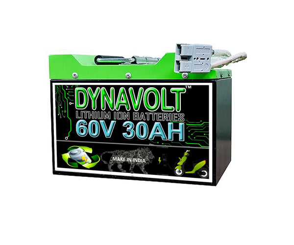 DYNAVOLT™ 60v 30ah Lithium ion Battery with advanced BMS system for Electeric vehicles, E-bikes, E-scooters etc